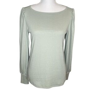 Ann Taylor Bubble Long Sleeve Top
